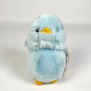 Vintage Baby Chick Duckling Plush Stuffed Animal Soft & Cuddly Walmart Blue